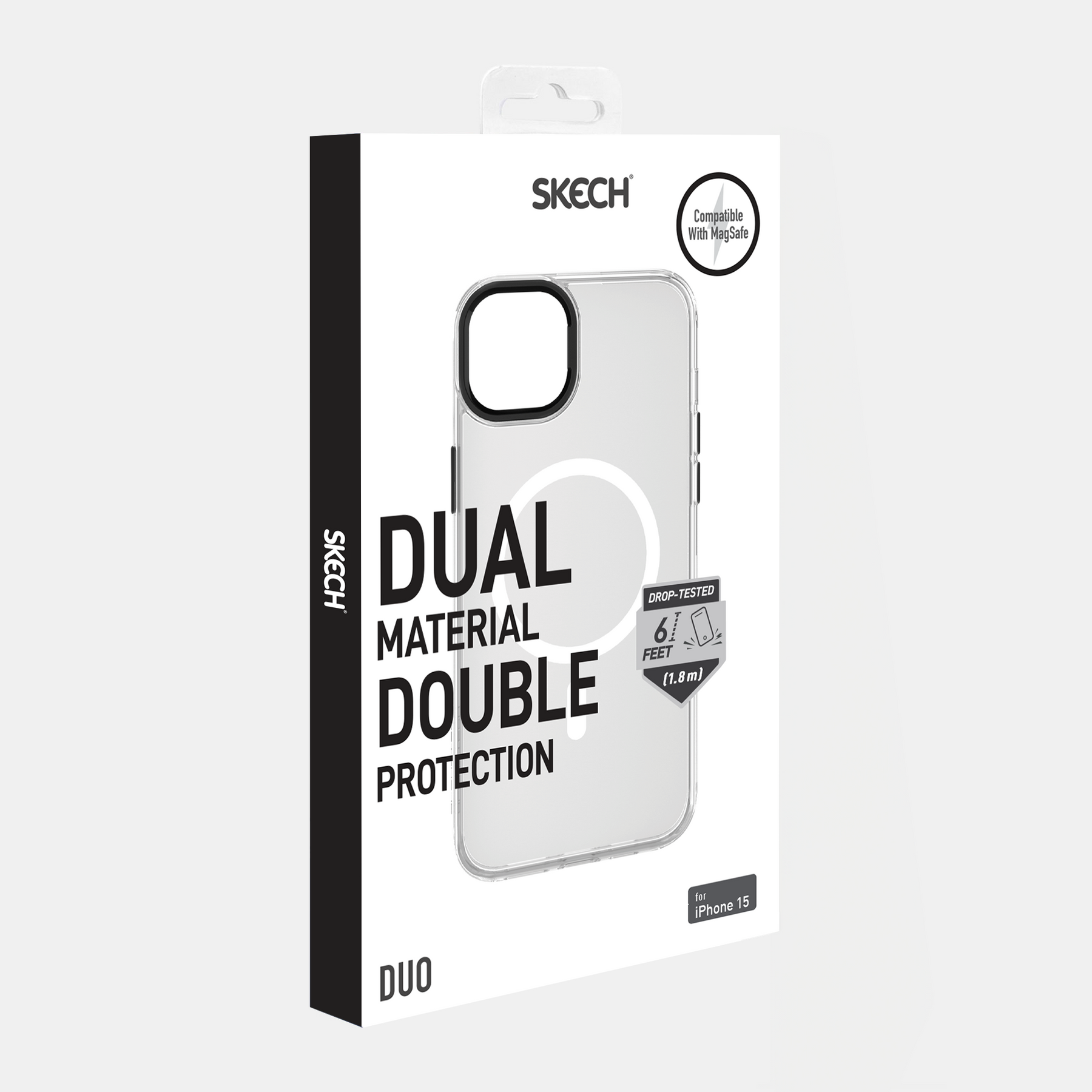 Duo Case for iPhone 15 - Skech Mobile Products#color_duo-black