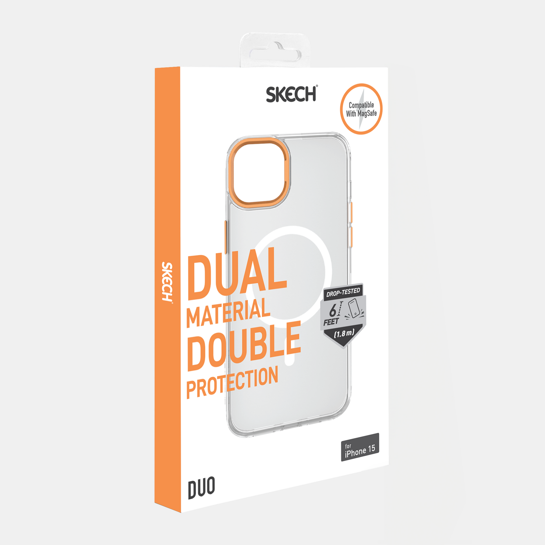 Duo Case for iPhone 15 - Skech Mobile Products#color_duo-orange