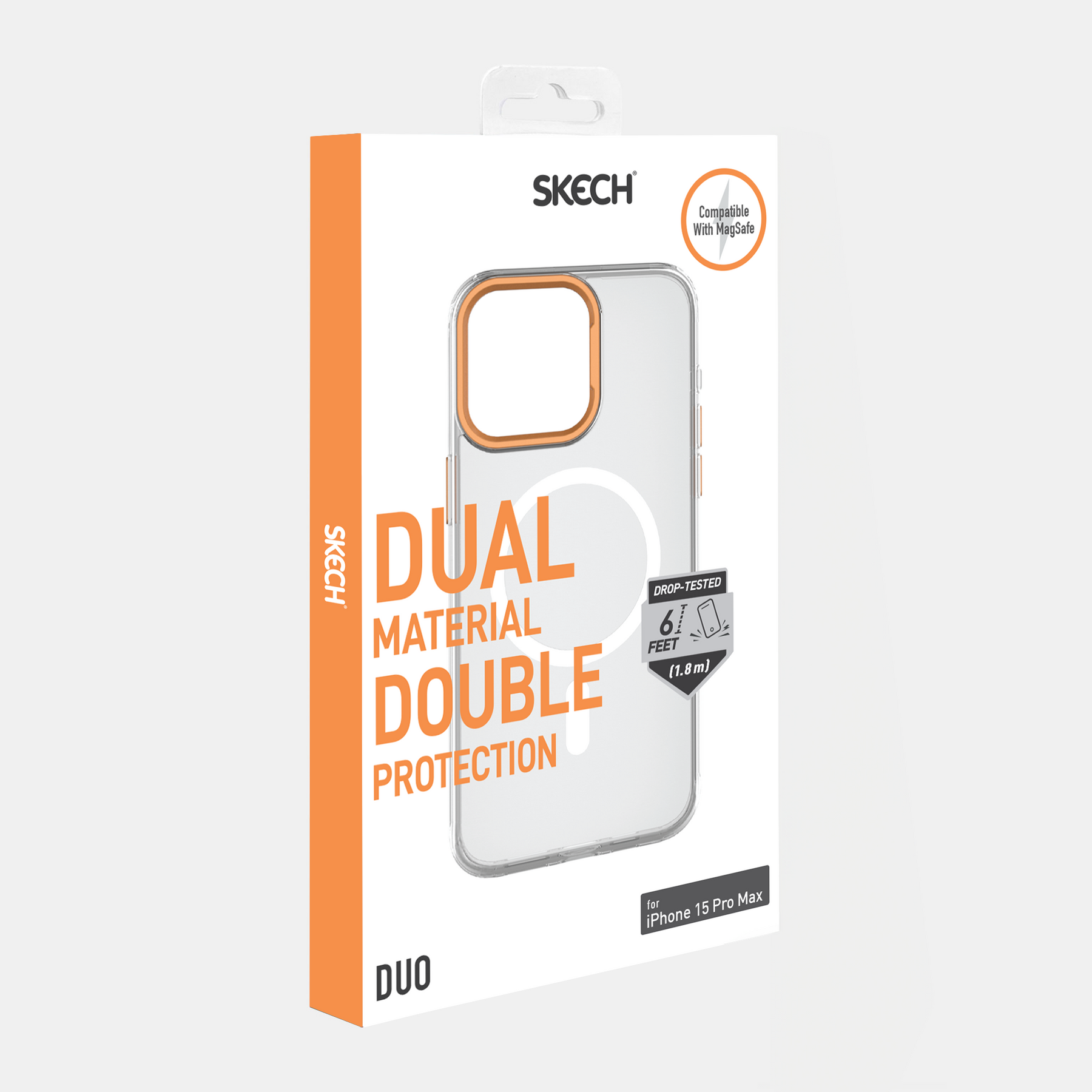 Duo Case for iPhone 15 Pro Max - Skech Mobile Products#color_duo-orange