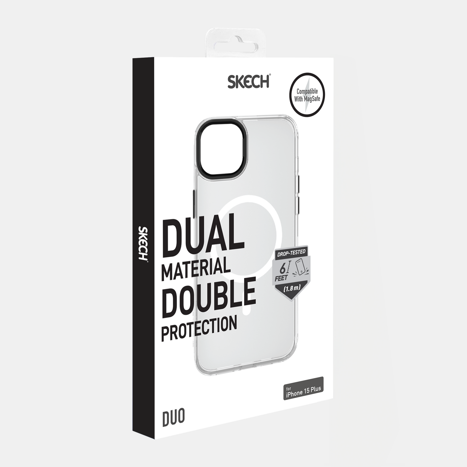 Duo Case for iPhone 15 Plus - Skech Mobile Products#color_duo-black