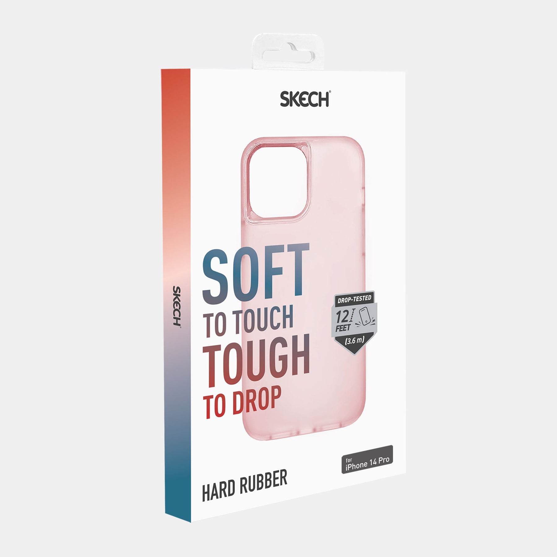 Hard Rubber Case for iPhone 14 Pro Max - Skech Mobile Products#color_pink