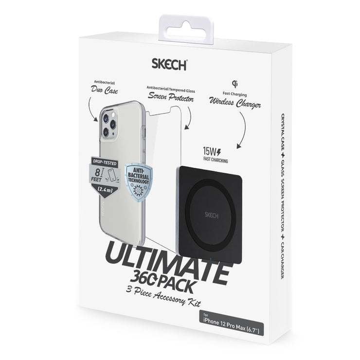 Ultimate 360 Protection Pack for iPhone 12 Pro Max - Skech Mobile Products