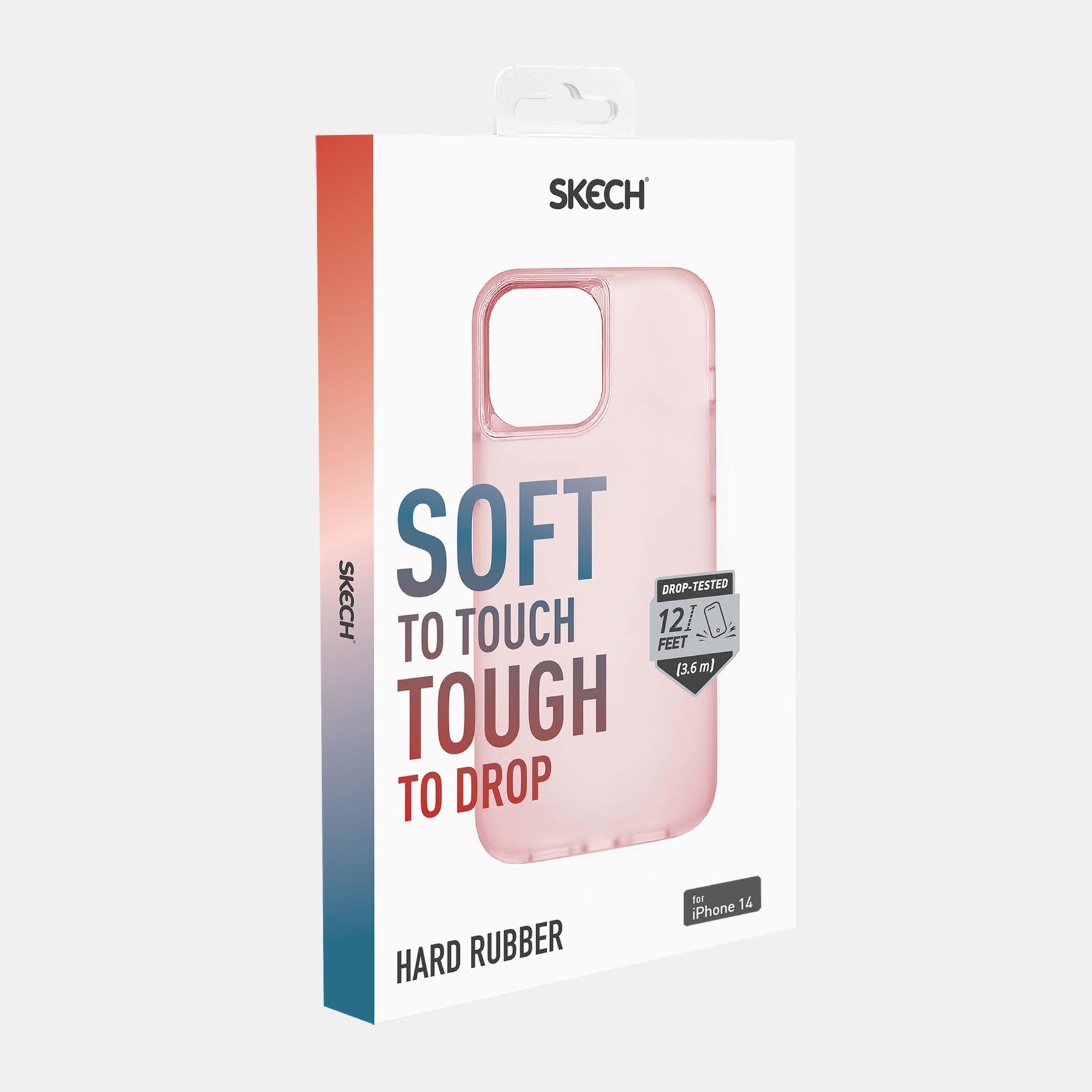 Hard Rubber Case for iPhone 14 Plus - Skech Mobile Products#color_pink